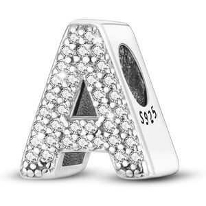 Pandora Letter A Alphabet Charm - Sterling Silver S925 Initial - NWT